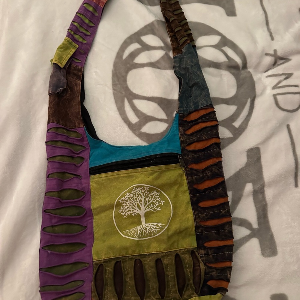 Multicolor Bohemian Shoulder Bag